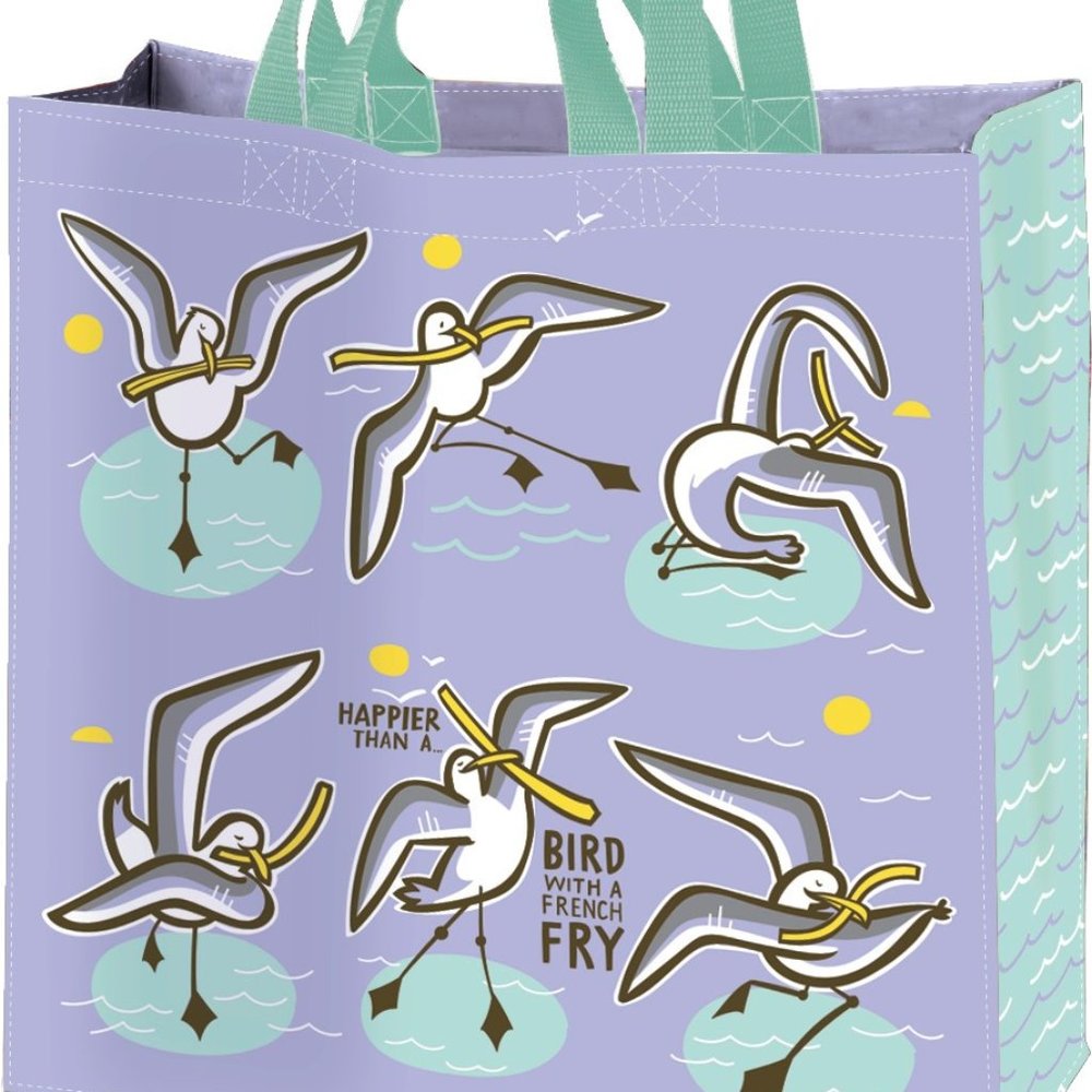 Happier Than a Bird With a French Fry Tote